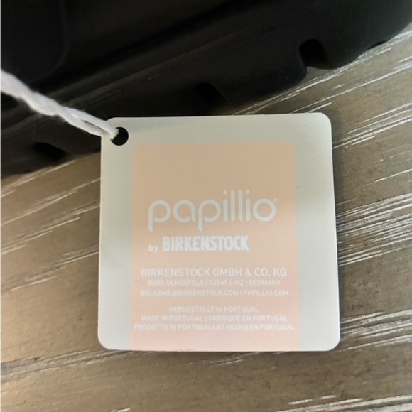 Black Leather Arizona Chunky Birkenstock Size 6 - Picture 7 of 9